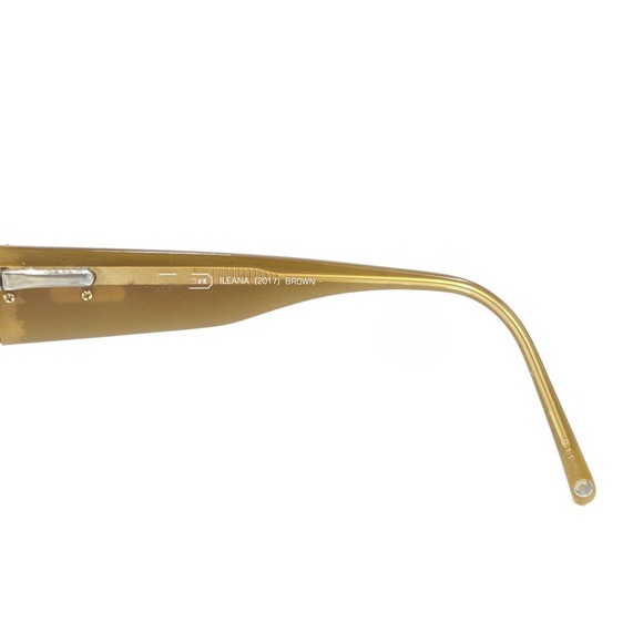 Coach Ileana 2017 Brown Tortoise Rectangular Eyeglasses Frames 47-16 135 Daisies - Picture 9 of 12